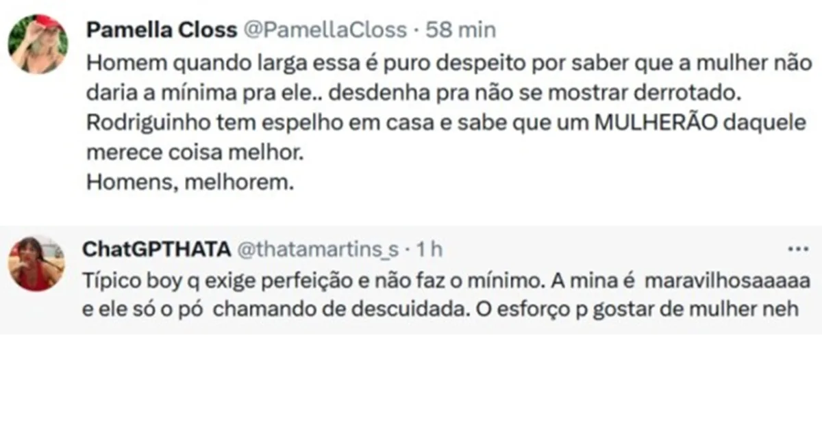 Rodriguinho Critica Corpo de Yasmin Brunet