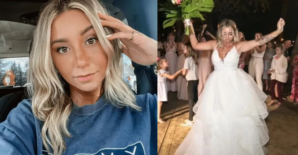 Uma mulher canadense, conhecida como Jillian, se tornou viral no TikTok ao compartilhar sua história de casamento