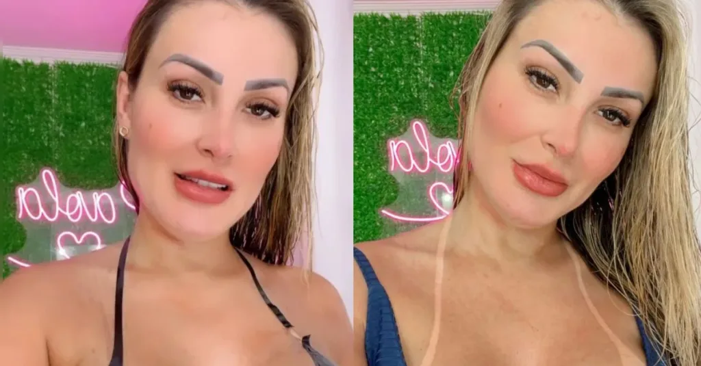 Andressa Urach Gera Polêmica ao Associar Deus a Ensaio Sensual